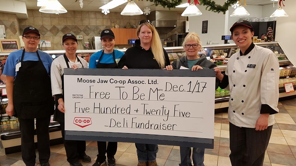 Moose Jaw Coop Presents Another Big Cheque! Moose Jaw Coop