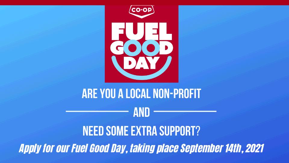 Fuel Good Day 2021 Application Process Open Moose Jaw Coop